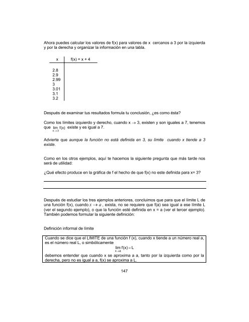 CÁLCULO DIFERENCIAL E INTEGRAL I - Conevyt