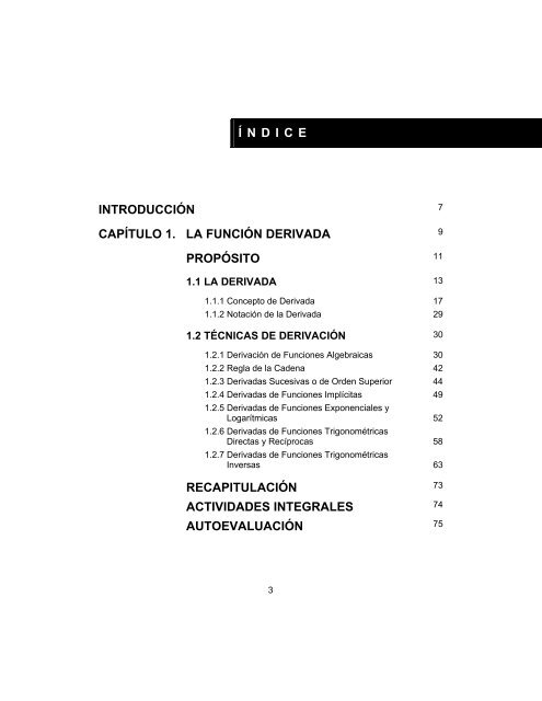 CÁLCULO DIFERENCIAL E INTEGRAL I - Conevyt