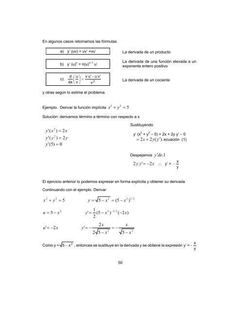 CÁLCULO DIFERENCIAL E INTEGRAL I - Conevyt