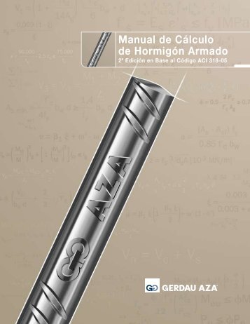 Manual de Cálculo de Hormigón Armado 2006 - Gerdau AZA