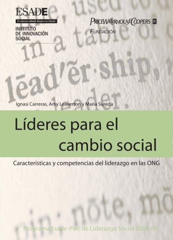 Líderes para el cambio social. Características y competencias - Esade