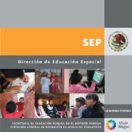 Folleto de Educación Especiaf - Dirección de Educación Especial