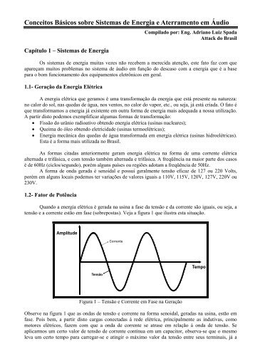 Conceitos Básicos sobre Sistemas de Energia e Aterramento - Attack