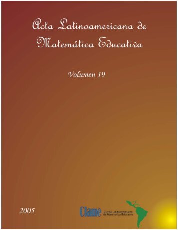 Descargar PDF - Comite Latinoamericano de Matematica Educativa