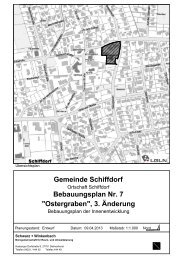 Gemeinde Schiffdorf Bebauungsplan Nr. 7 