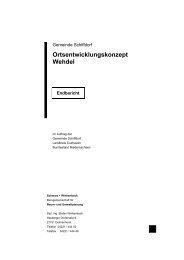 Ortsentwicklungskonzept Wehdel (Endbericht 2005) - Schiffdorf