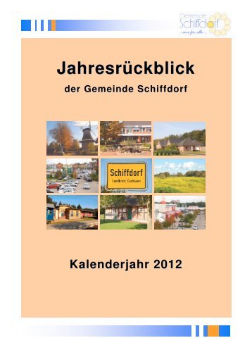 Jahresrückblick 2012 - Schiffdorf