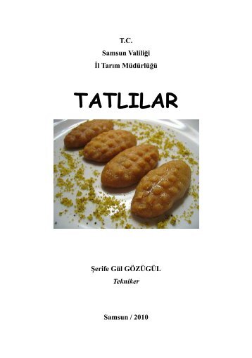 Tatlılar - Samsun Tarım İl Müdürlüğü