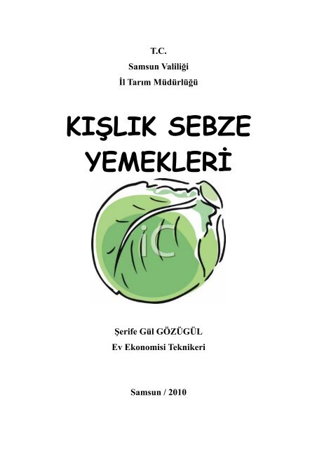 Kışlık Sebze Yemekleri - Samsun Tarım İl Müdürlüğü