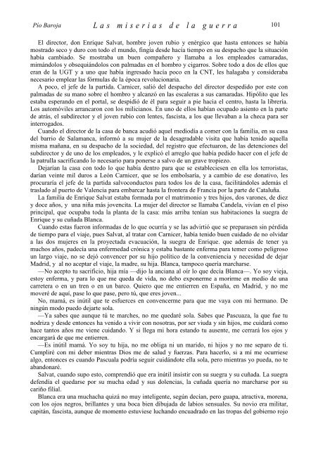 Baroja, Pío - Las miserias de la guerra [pdf] - AMPA Severí Torres