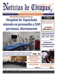 Hospital de Tapachula atiende en promedio a 500 personas ...