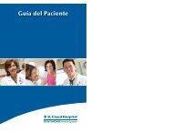 Guía del Paciente - CentraCare Health System