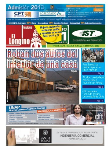 Pase Escolar se puede reponer en Chile-Atiende CDI buscará el ...