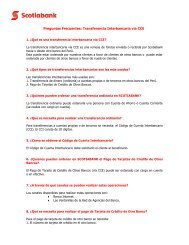 Preguntas Frecuentes - Scotiabank