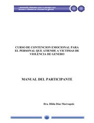 MANUAL DEL PARTICIPANTE - Instituto Nacional de las Mujeres