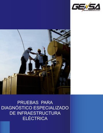 pruebas para diagnóstico especializado de infraestructura ... - Gensa