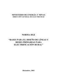 R.D. N° 018-2003-EM/DGE - Ministerio de Energía y Minas