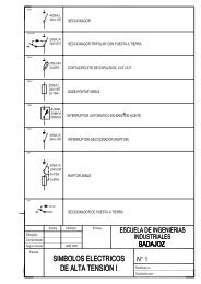 Símbolos eléctricos Alta Tensión