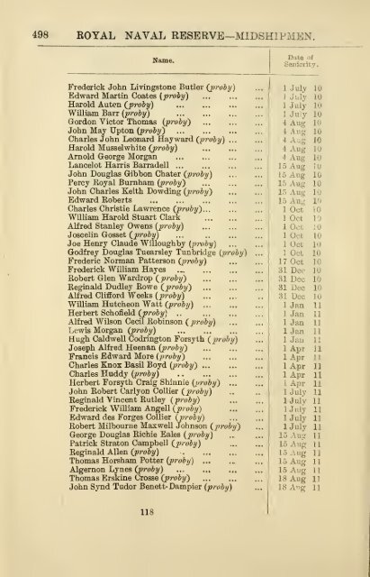 The navy list - National Library of Scotland