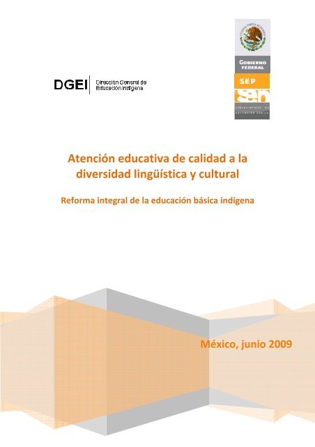 Atención educativa de calidad a la diversidad lingüística y cultural