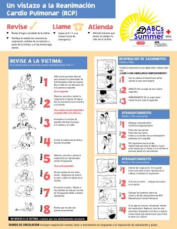 Revise Llame Atienda Un vistazo a la Reanimación cardio ...