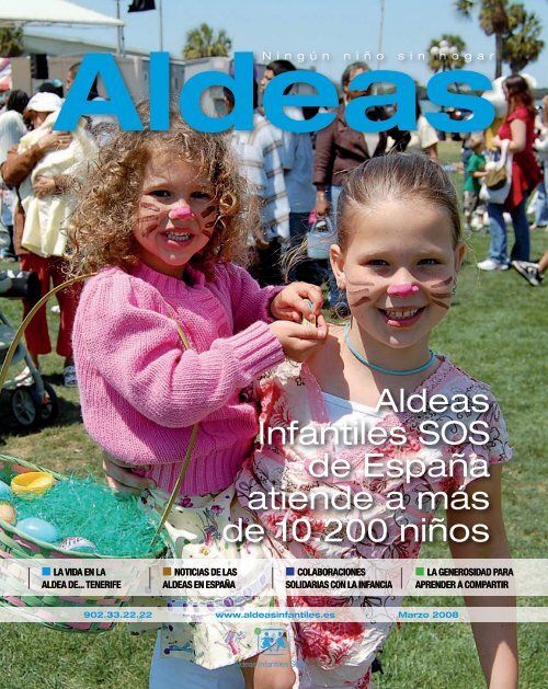 Aldeas Infantiles SOS de España atiende a más de 10.200 niños