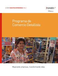 Programa de Comercio Detallista - Fundes