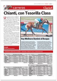 Chianti, con Tesorilla Class - Clarín