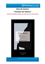 Guía de lectura “Corazón tan blanco” - Planetalector