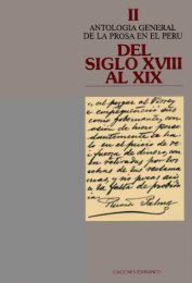 Antología General de la Prosa en el Perú. Tomo II, Del ... - Biblioteca