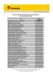Here is the list of candidates called for Psychometric Tests ... - SonAir