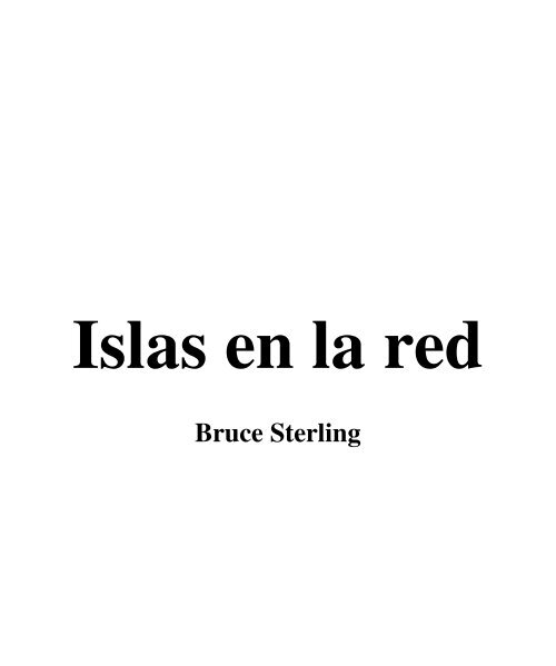 Islas en la red