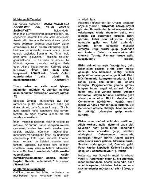 08-20-2010 salih amel hutbe-ramazan-i serif.pdf - suleymaniye.org