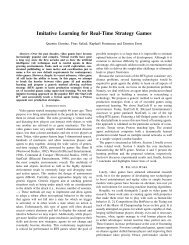 Imitative Learning for Real-Time Strategy Games - Montefiore