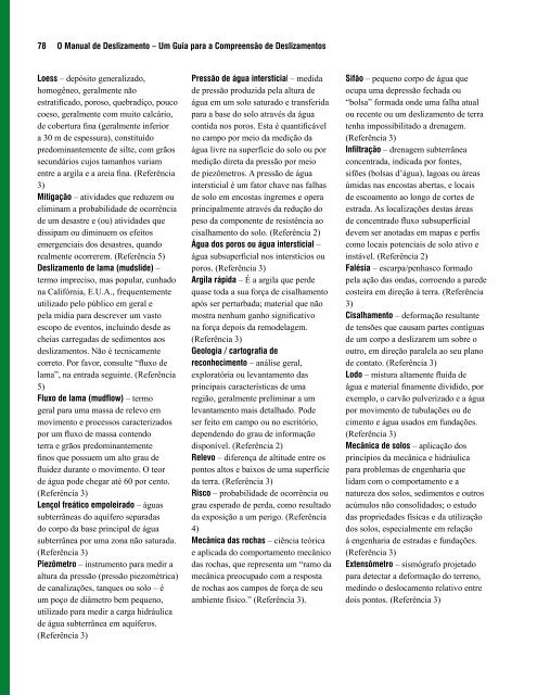 O Manual de Deslizamento – Um Guia para a ... - GFDRR