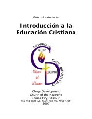 Introducción a la Educación Cristiana - Clergy Development