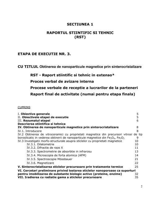 Download FAZA 3-RST - Institutul National de Cercetare-Dezvoltare ...