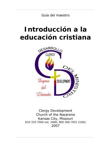 Introducción a la educación cristiana - Clergy Development