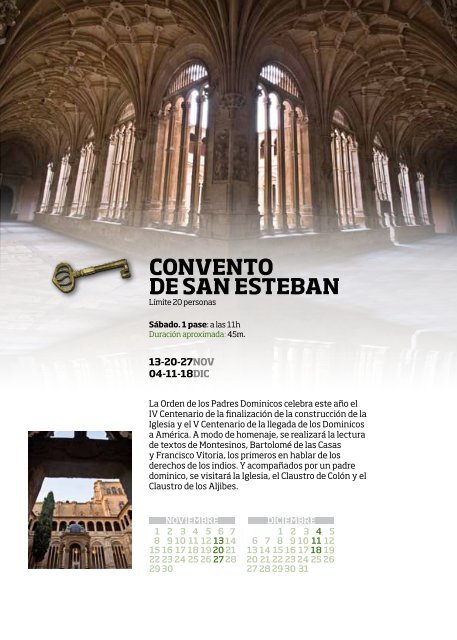 PDF con el programa completo - La Gaceta de Salamanca