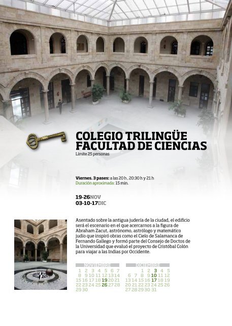 PDF con el programa completo - La Gaceta de Salamanca