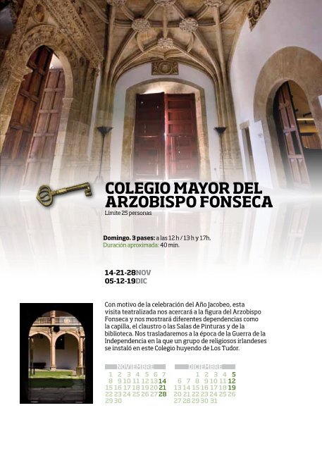PDF con el programa completo - La Gaceta de Salamanca