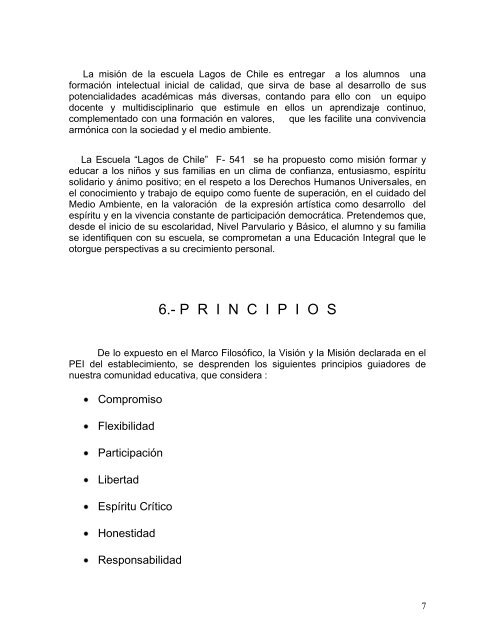 MARCO FILOSOFICO - Ministerio de Educación