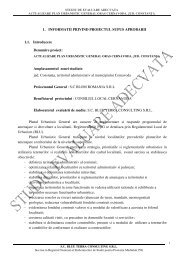 Studiu de evaluare adecvata - Agentia pentru Protectia Mediului