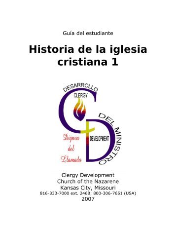 Historia de la iglesia cristiana 1 - Clergy Development