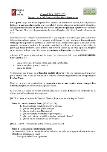 2-CURSO PACK - Velas y Forex con 4xp.pdf - Estrategias de inversión