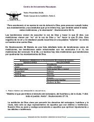 LECCIÓN 3: Causas de la Maldición II - Centro de Avivamiento ...