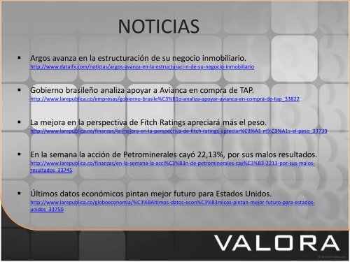 Marzo Semana 2 de 2013 - Valora Inversiones