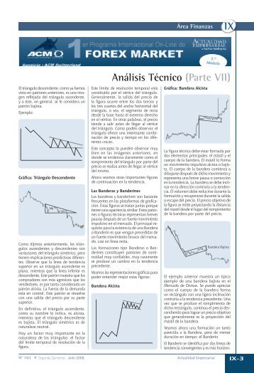 IX Análisis Técnico (Parte VII) - Revista Actualidad Empresarial