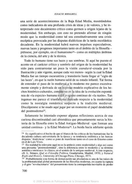 UNA MIRADA AL OCASO DEL MEDIOEVO Y A LOS ALBORES DE ...