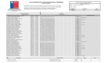 acta de registro de calificaciones finales y promoción - Ministerio de ...